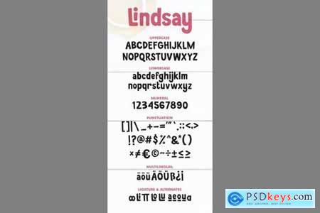 Lindsay - Funny Font