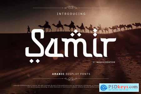 Samir - Elegant Arabic Style Font