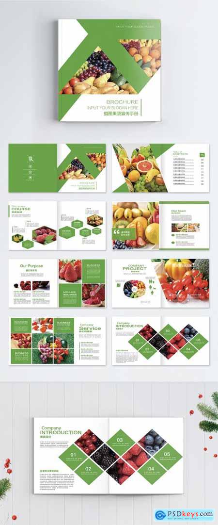 LovePik fresh fruit and vegetable food brochure 400236142