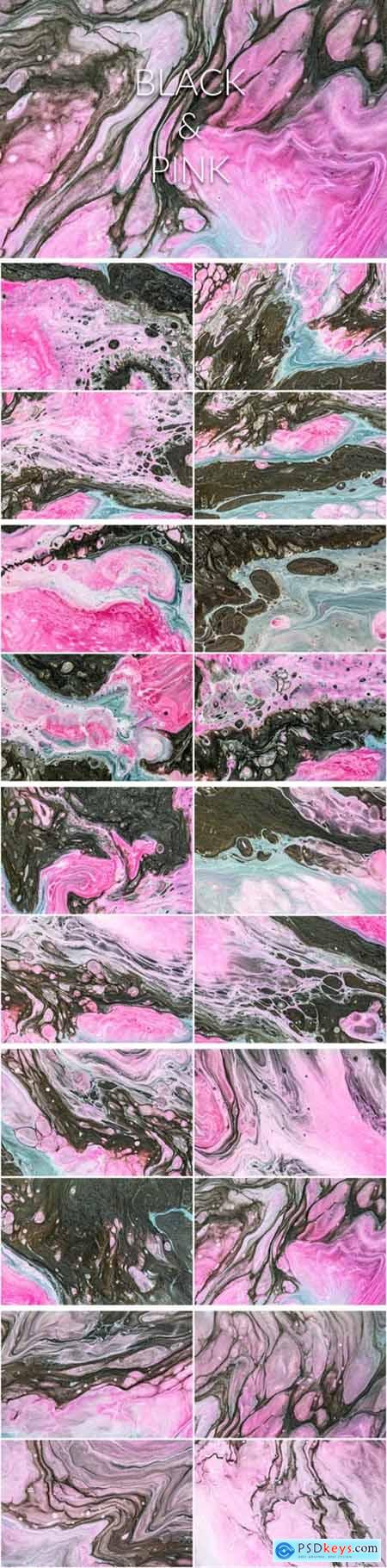Handmade Liquid Paint - Black&Pink Vol.1 4063660