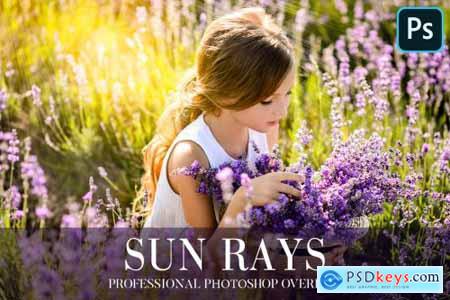 Sun Rays Overlays Photoshop 4943024