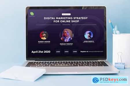 Webinar - Digital Flyer Template