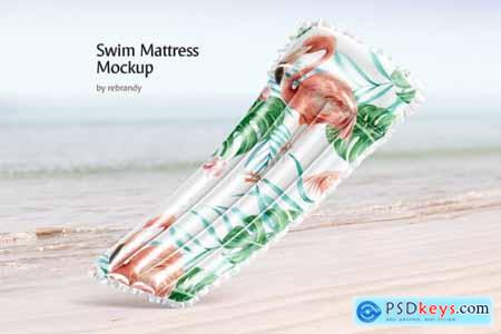 Swim Mattress Mockup 4996601