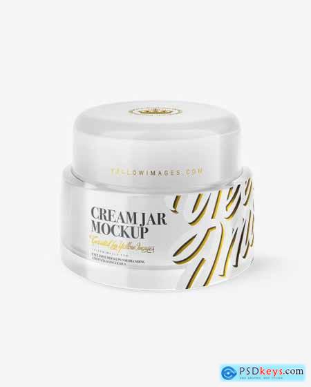 Cream Jar Mockup 60990