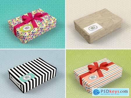 Download Gift Wrapped Box Mockup 352974851 » Free Download ...