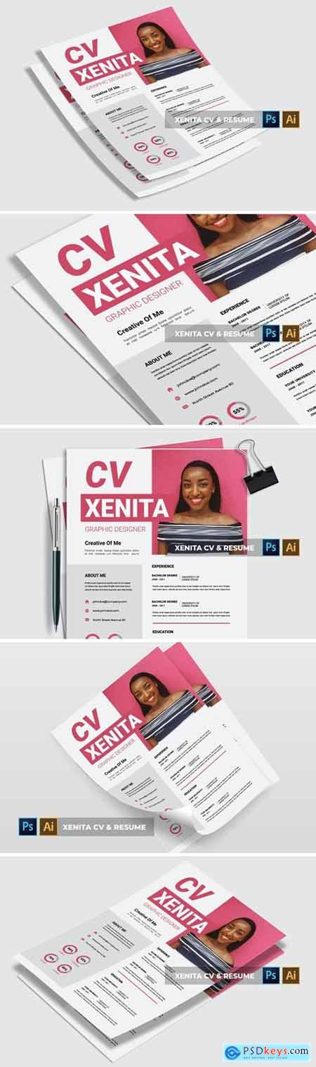 Xenita - CV & Resume