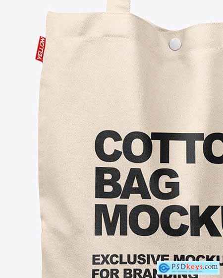 Cotton Bag in a Hand Mockup 61049