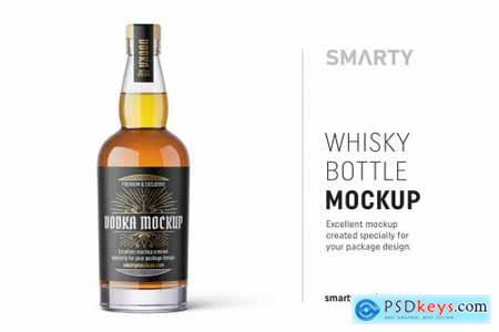 Whisky bottle mockup 4850024