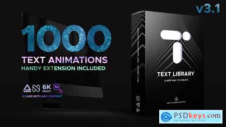 Text Library Handy Text Animations V3.1 21932974