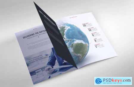 Sharp Modern Brochure and PowerPoint 4840246