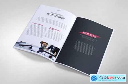 Sharp Modern Brochure and PowerPoint 4840246