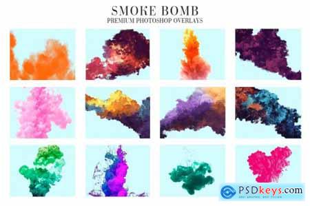 Smoke Bomb Overlays Photoshop 4940685