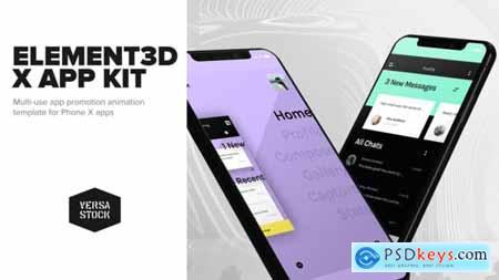 Element3D X App Kit Promotion 22059570