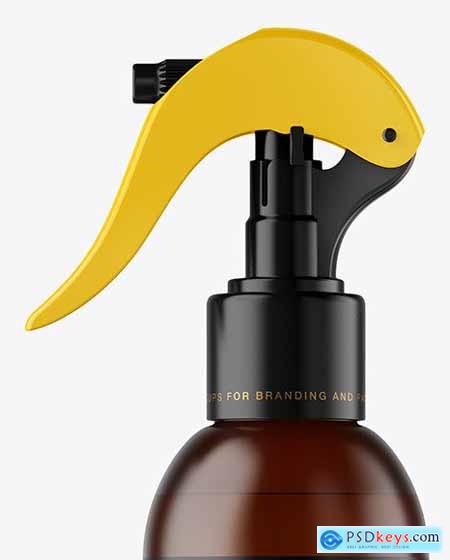 Download Frosted Amber Spray Bottle Mockup 61134 » Free Download ...