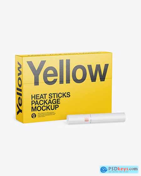 Heat Sticks Package Mockup 61059