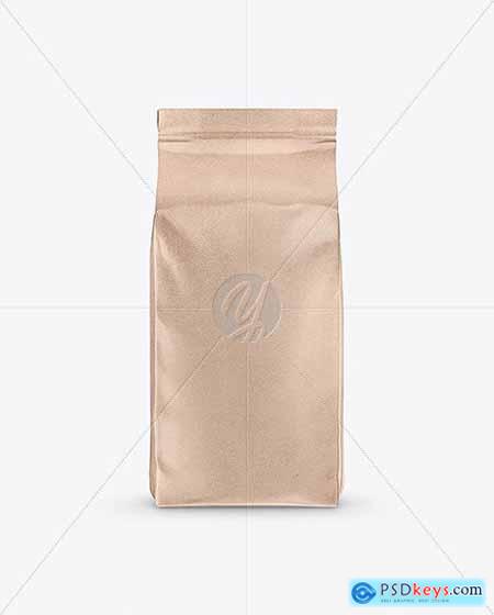 Kraft Coffee Bag Mockup 61225