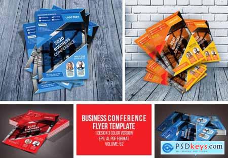 Creativemarket Business conference flyer 4629002