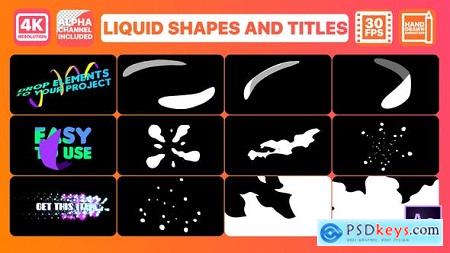 Liquid Shapes And Titles After Effects 26918120