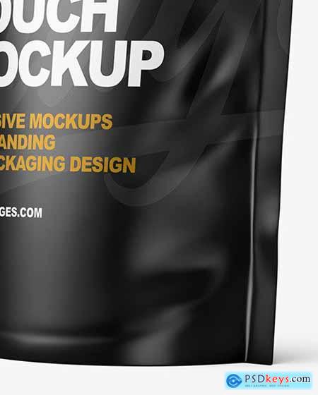 Matte Stand-up Pouch Mockup 59337