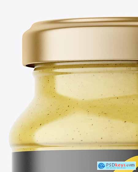 Download Clear Glass Jar With Mustard Sauce Mockup 59312 Free Download Photoshop Vector Stock Image Via Torrent Zippyshare From Psdkeys Com