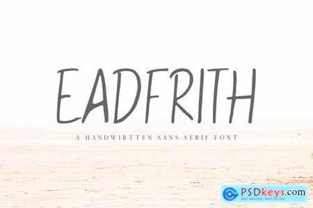 Eadfrith Handwirtten Sans Serif Font 5015042