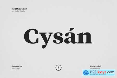 Cysan - Modern Serif