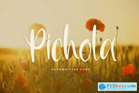 Pichola - Handwritten Font