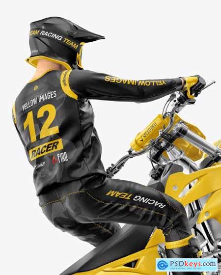 Motocross Racing Kit Mockup 59256