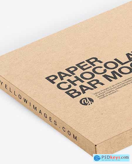 Kraft Paper Chocolate Bar Mockup 56606