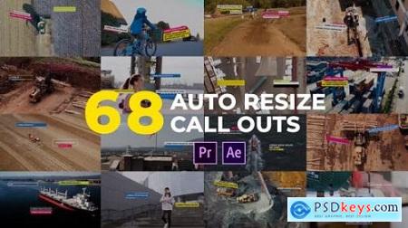 Auto Resizing Call-Outs MOGRT for Premiere Pro 26423703