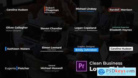 Clean Business Lower Thirds For Premiere Pro 26615253