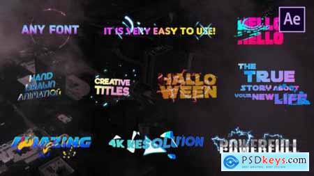 Creative Colorful Titles After Effects 27020559