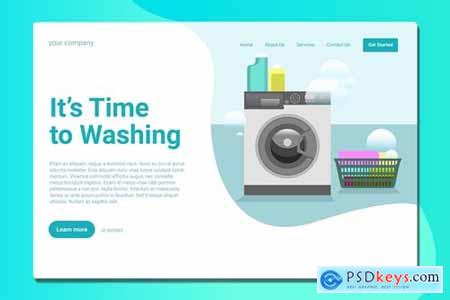 Laundry - Landing Page