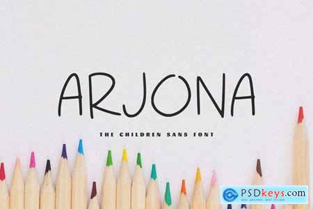 Arjona - The Children Sans Font