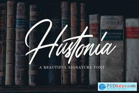 Hustonia - Script Font