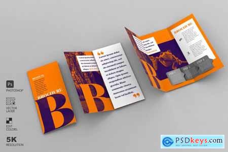 Trifold Brochure Mockup 4579621