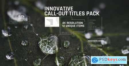 Innovative Call-out Titles pack 19545262