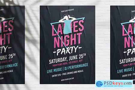 Ladies Night Party Flyer
