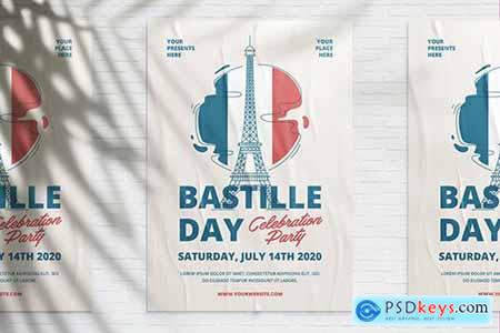 Bastille Day Celebration Flyer