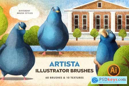 Artista Brushes for Illustrator 5032114