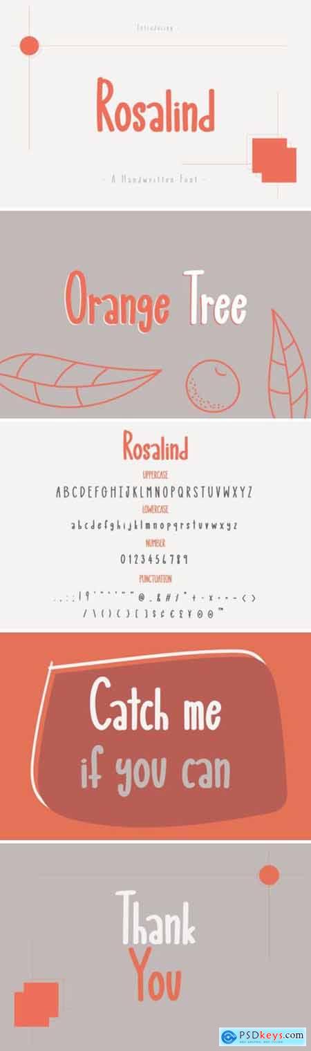 Rosalind Font