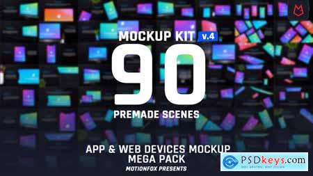 Web & App Promo Device Mockup Pack v4 24417870