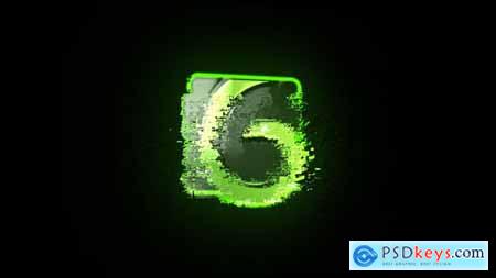 Fast Grunge Glitch Logo Reveal 24328126