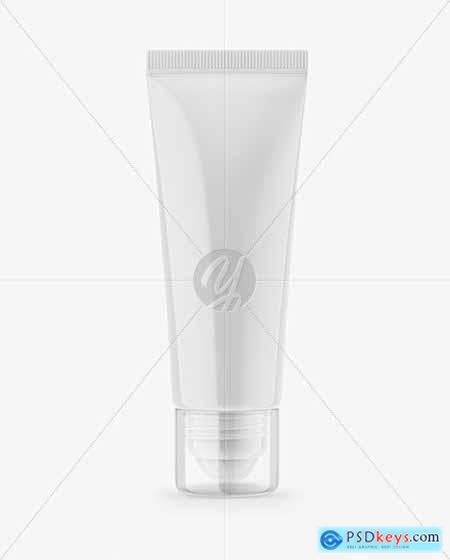 Glossy Cosmetic Tube With Ball Mockup 61712