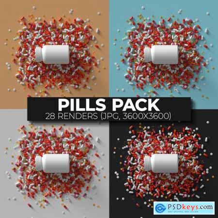 Pills Render Set