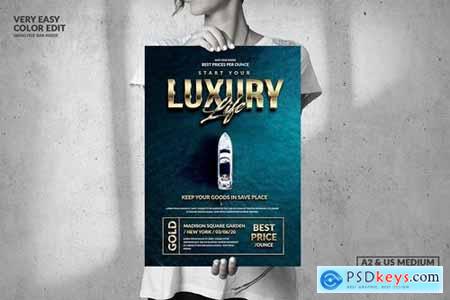Luxury Life - Big Poster Design