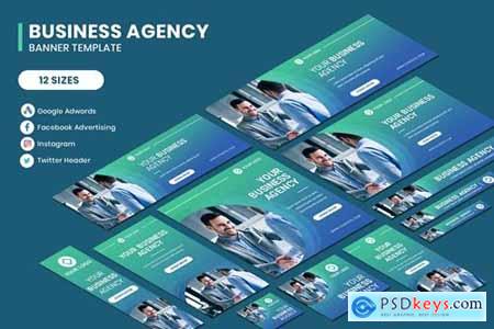 Business Agency Google Adwords Banner Template