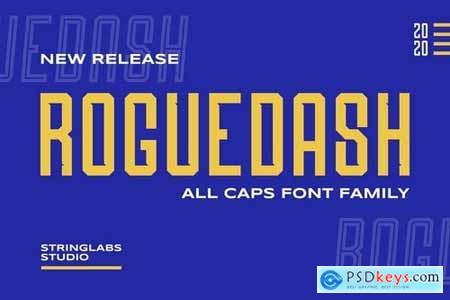 Roguedash - Stylish Sans Font Family 5040021