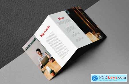 Red Square Indesign Brochure