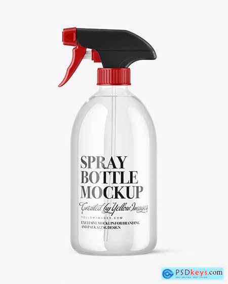 Download Clear Spray Bottle Mockup 61957 » Free Download Photoshop Vector Stock image Via Torrent ...